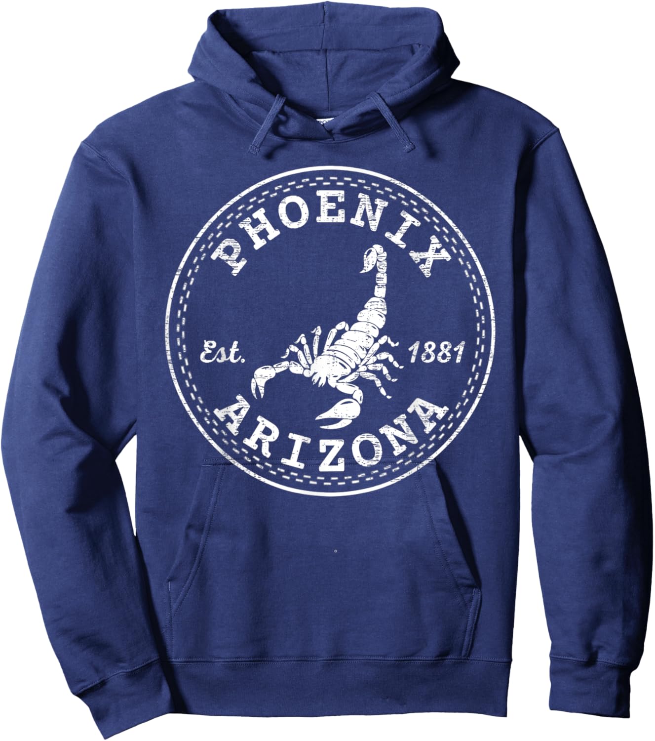 Phoenix Arizona Vintage AZ Hoodie - Hoodie | Navy