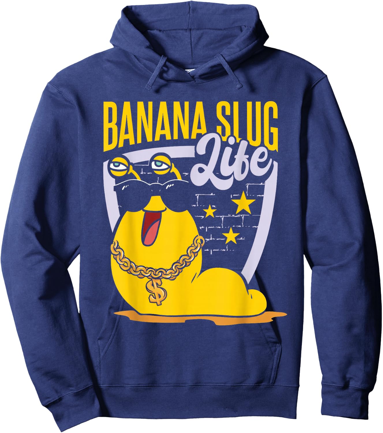 Banana Slug Life Hoodie - Hoodie | Navy