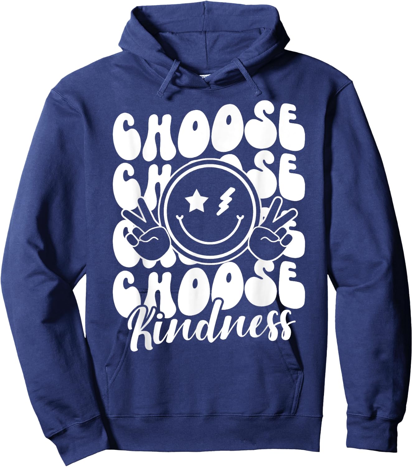 Kindness Matters Anti-Bullying Choose Kind Unity Day Be Kind Hoodie - Hoodie | Navy