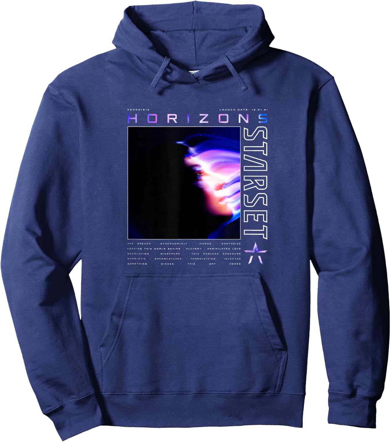 Starset - Horizons Cover Hoodie - Hoodie | Navy