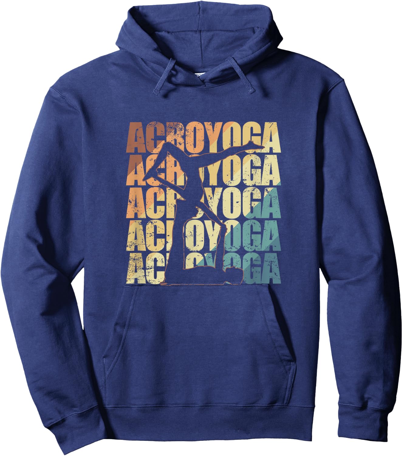 Acroyoga Sport Fitness Balance Hoodie - Hoodie | Navy