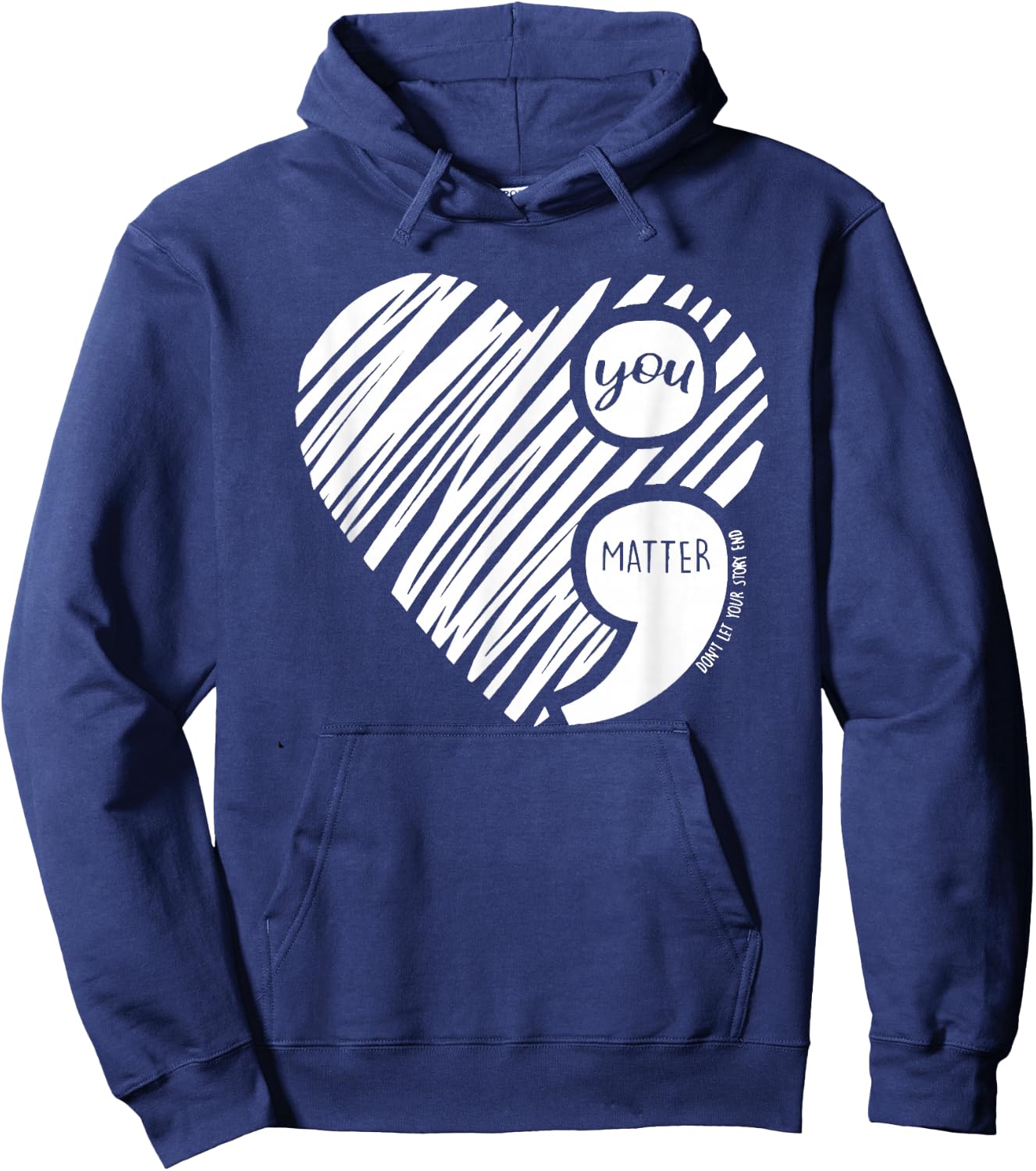 On Your Darkest Night Remember Tomorrow Needs You Hoodie - Hoodie | Navy
