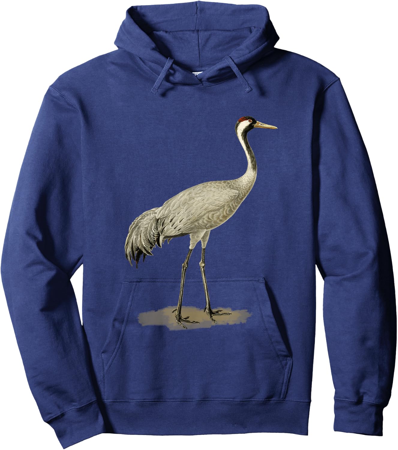 Sandhill Crane Antigone Canadensis Bird Refers North America Hoodie - Hoodie | Navy