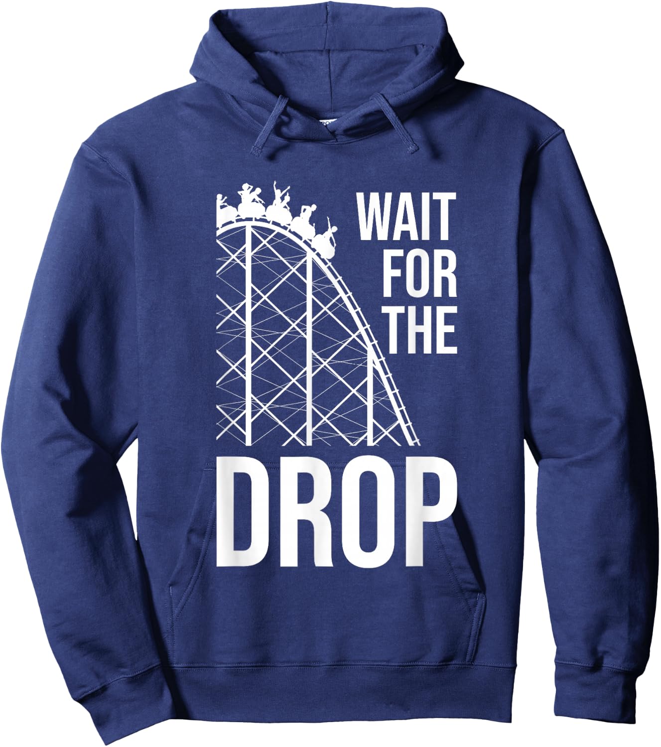 Carnival Ride Operator Best Roller Coaster Gifts Funny Roller Coaster Designs Kids Boys Girls Amusement Park Black Hoodie - Hoodie | Navy