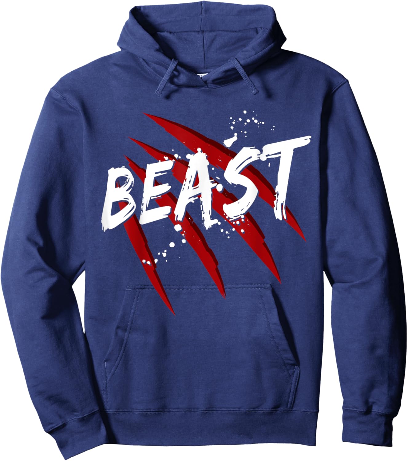 Gym Workout Training Beast Fitness Weight Loss Exercise Hoodie - Hoodie | Navy