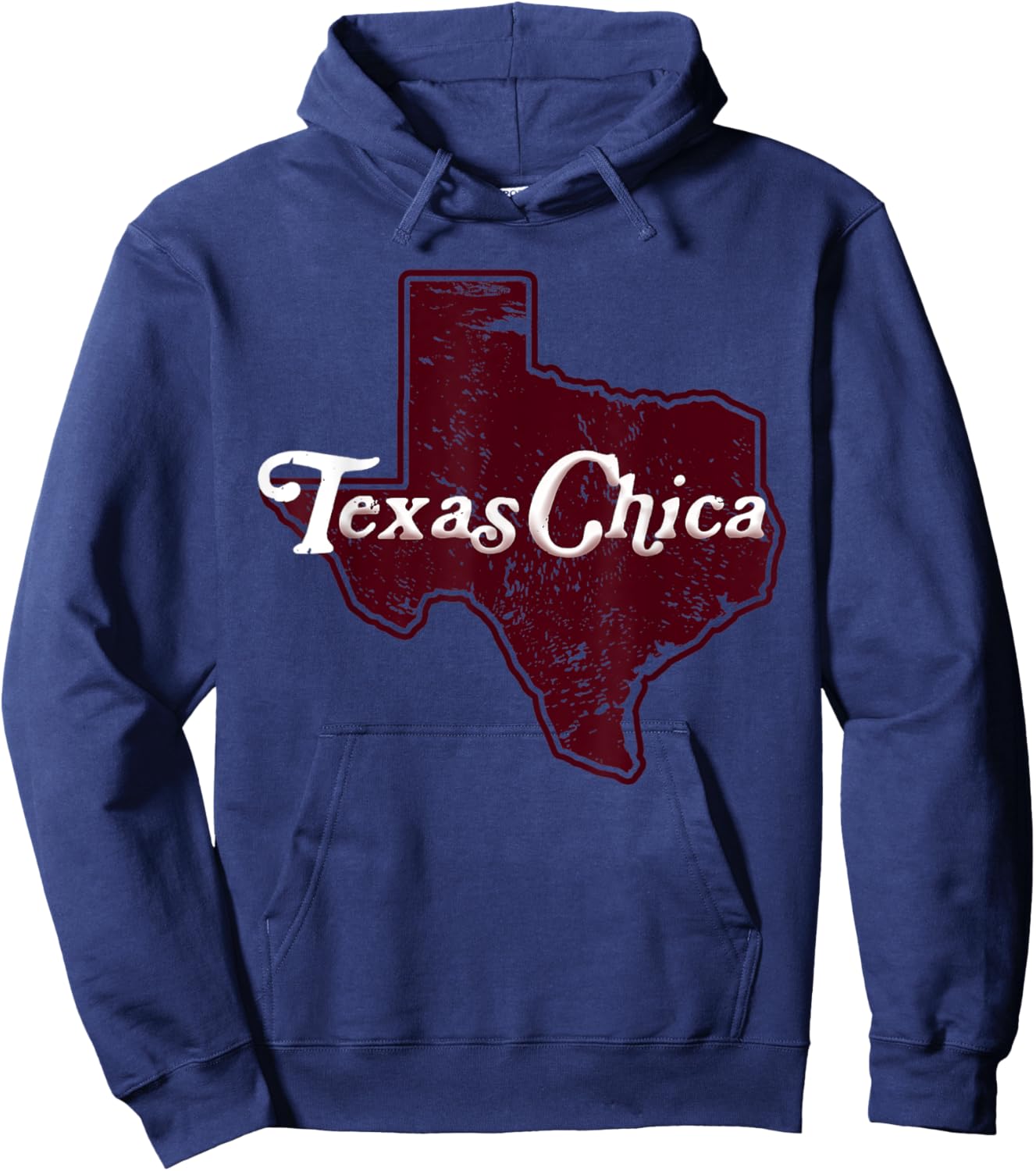 Texas Souvenir Howdy Longhorn Texan TX Dallas Hoodie - Hoodie | Navy