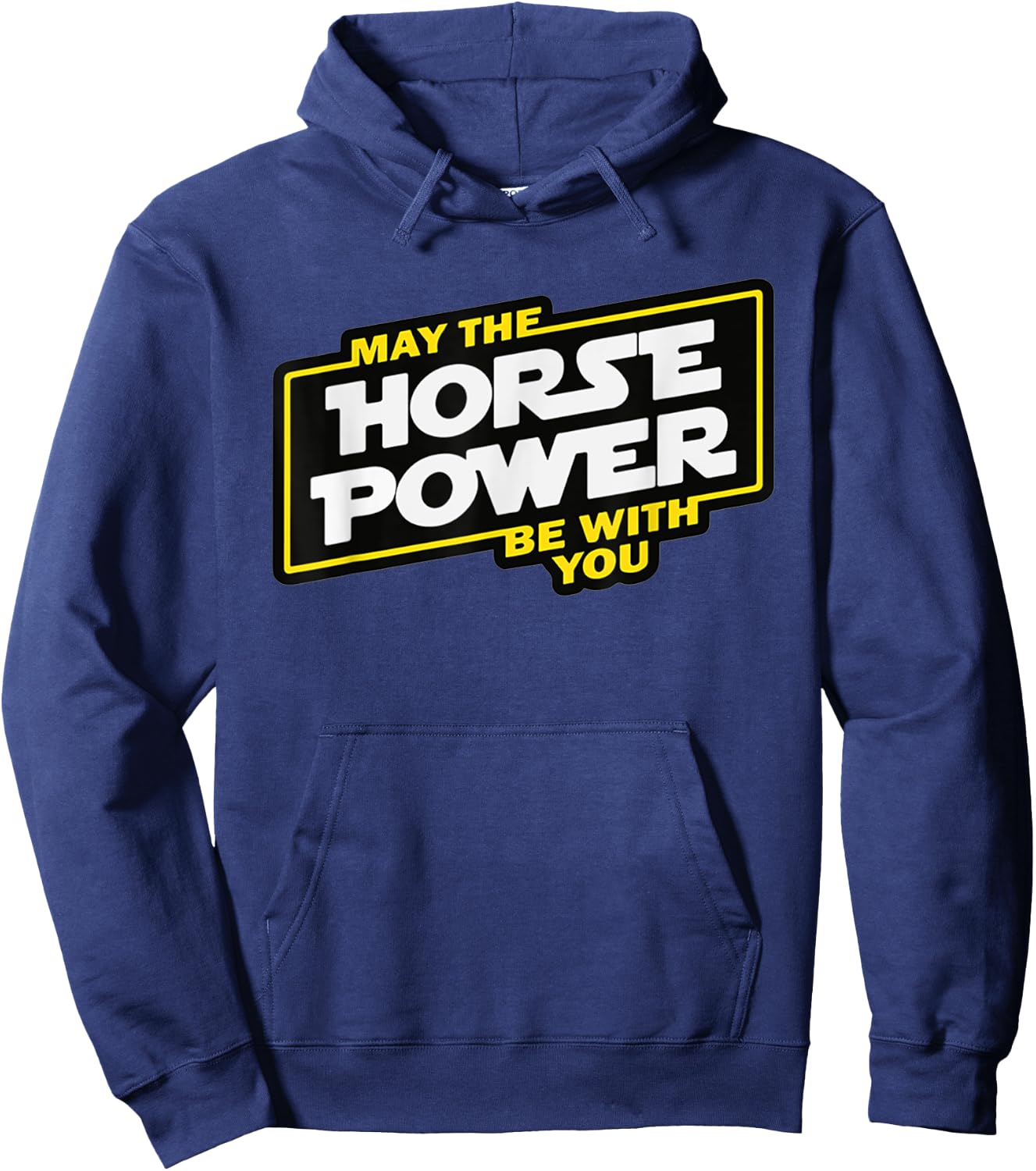 May the horsepower be with you, car biker Hoodie - Hoodie | Navy