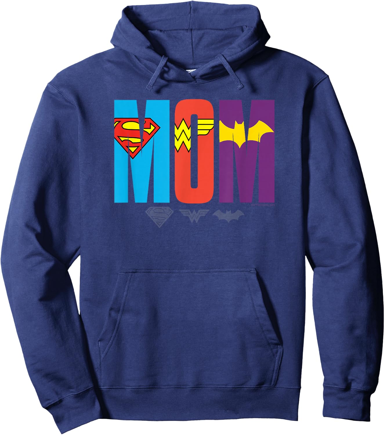 DC Comics Mother's Day Super Hero Girls Mom Logo Hoodie - Hoodie | Navy