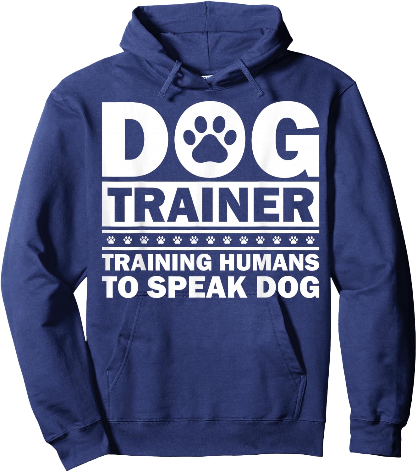 Funny Dog Training Men Women Puppy in Training Dog Agility Hoodie - Hoodie | Navy