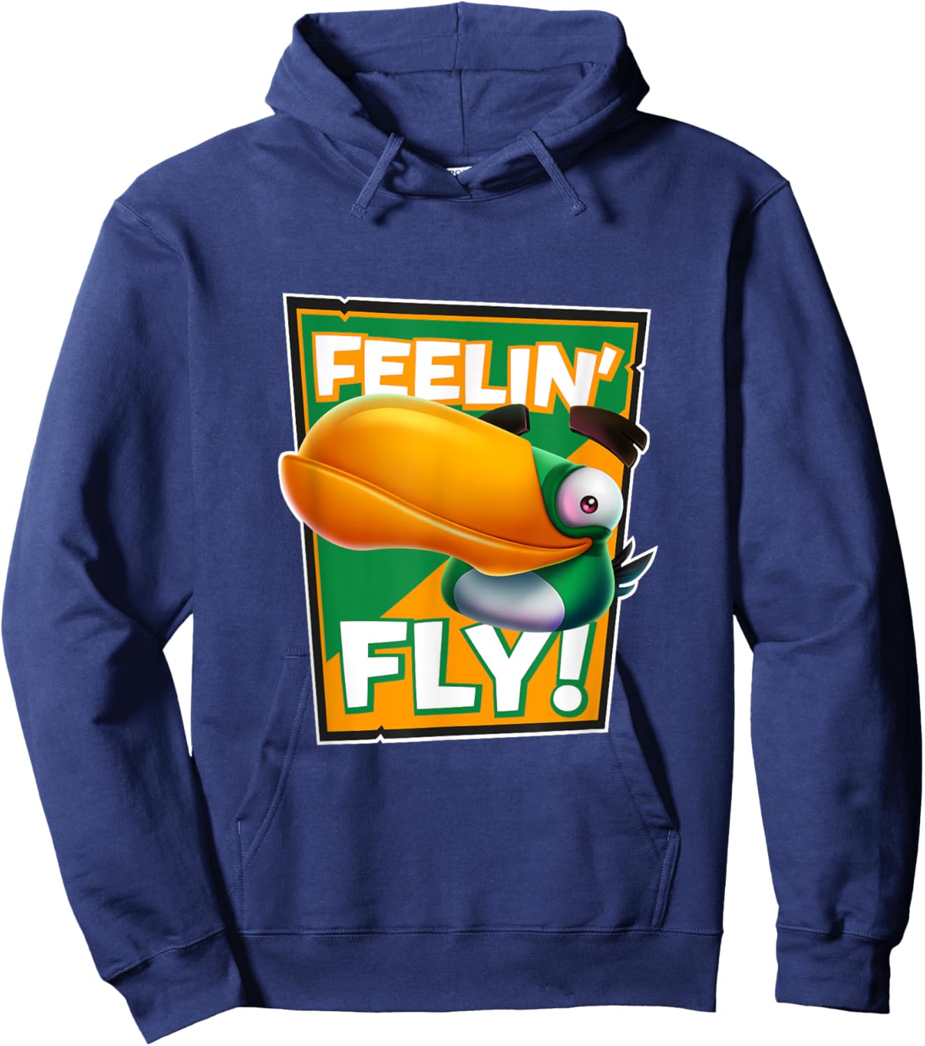 Angry Birds Hal Feelin' Fly Official Merchandise Hoodie - Hoodie | Navy
