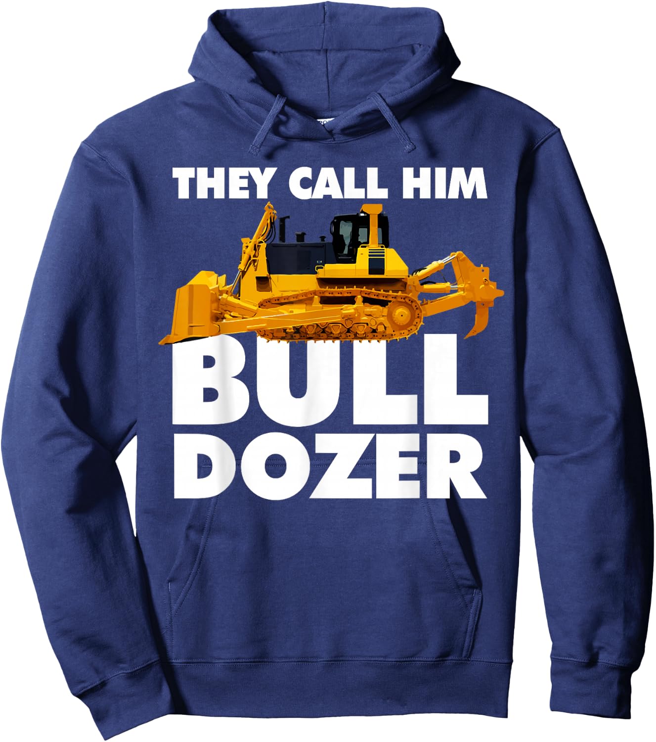 Bulldozer Hoodie - Hoodie | Navy