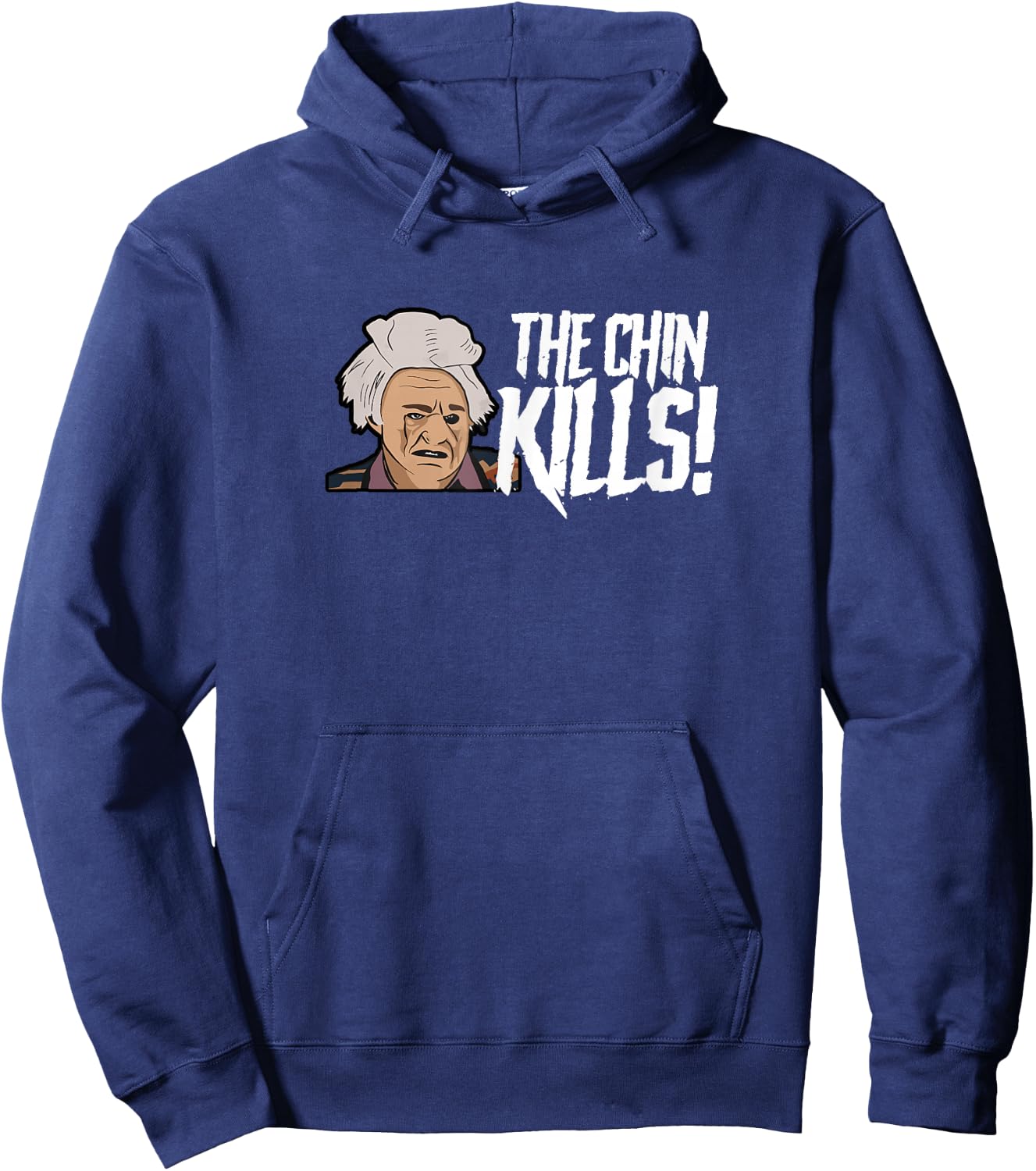 The Chin Kills! Hoodie - Hoodie | Navy