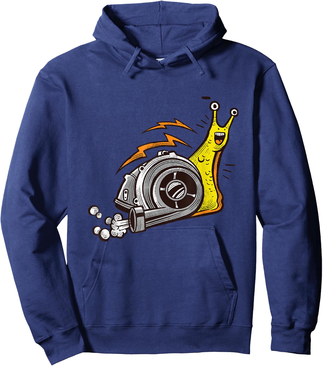 Snail Turbo Mollusk Snails Lover Gastropods Snail Shell Hoodie - Hoodie | Navy