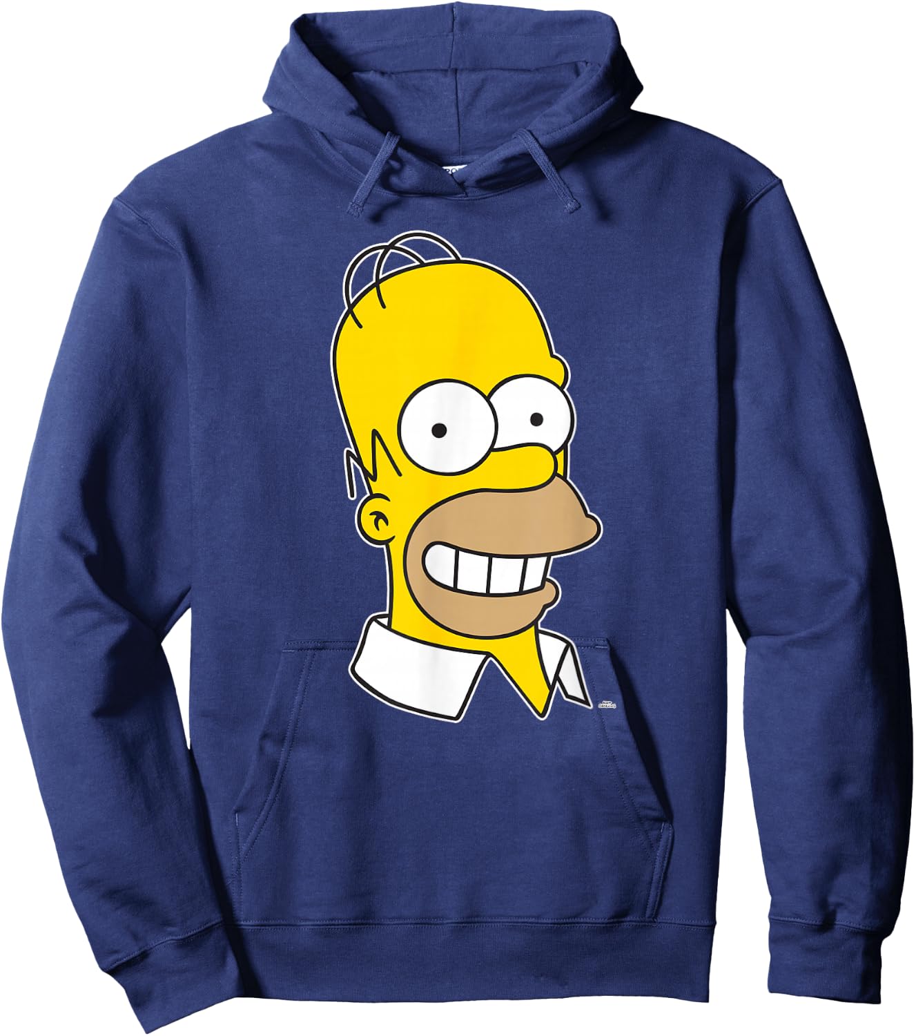 The Simpsons Homer Simpson Face Hoodie - Hoodie | Navy