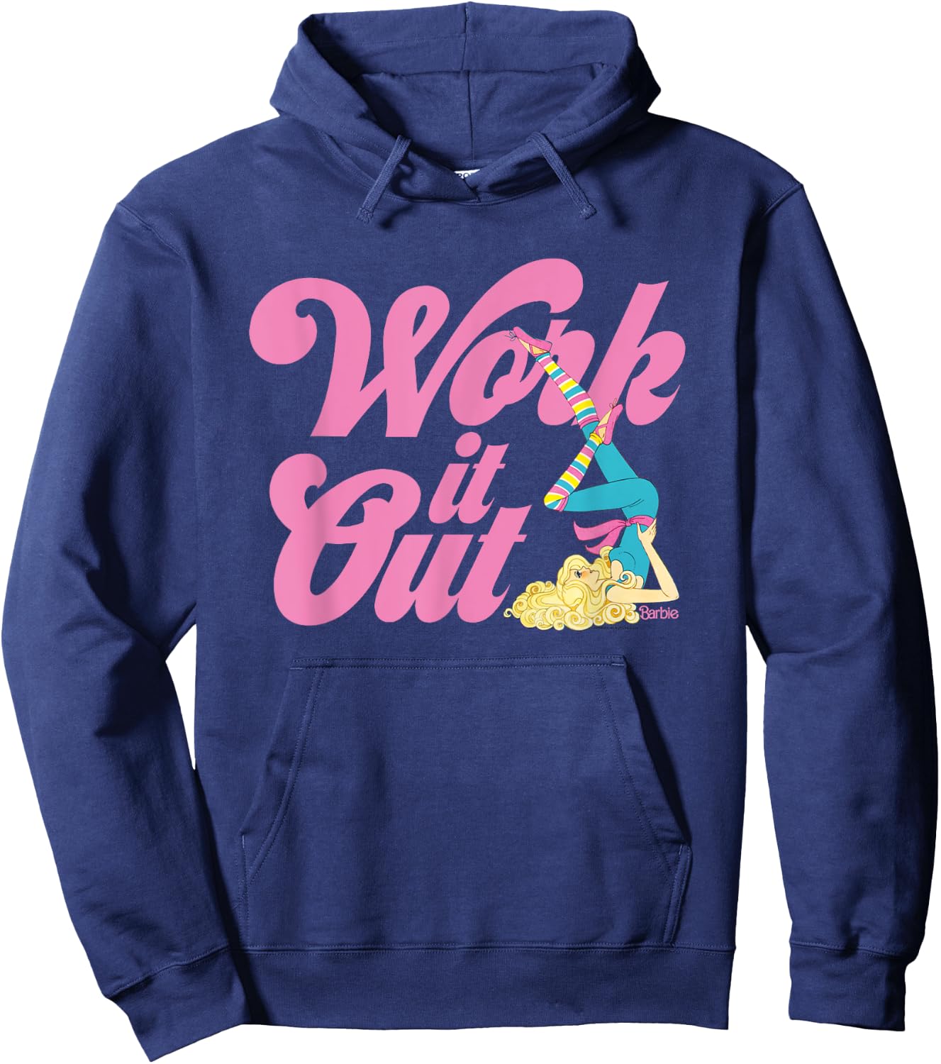 Barbie - Work It Out Hoodie - Hoodie | Navy