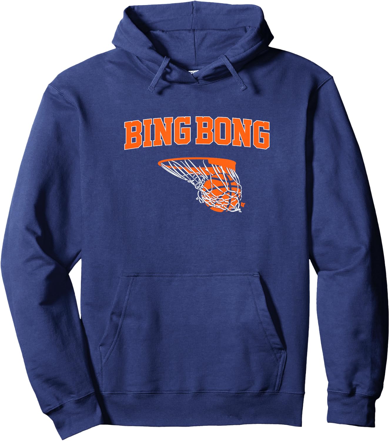 Bing Bong - New York Basketball Hoodie - Hoodie | Navy