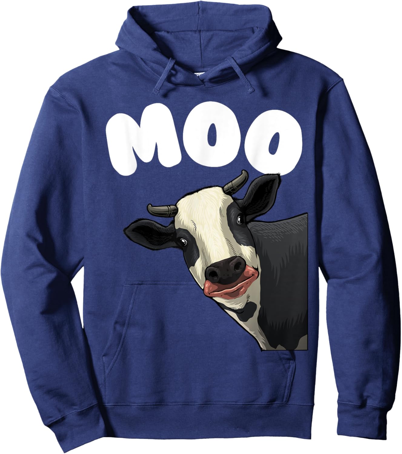 Cool Cow Women Moo Cow Farmer Herd Cows Cattle Lover Hoodie - Hoodie | Navy