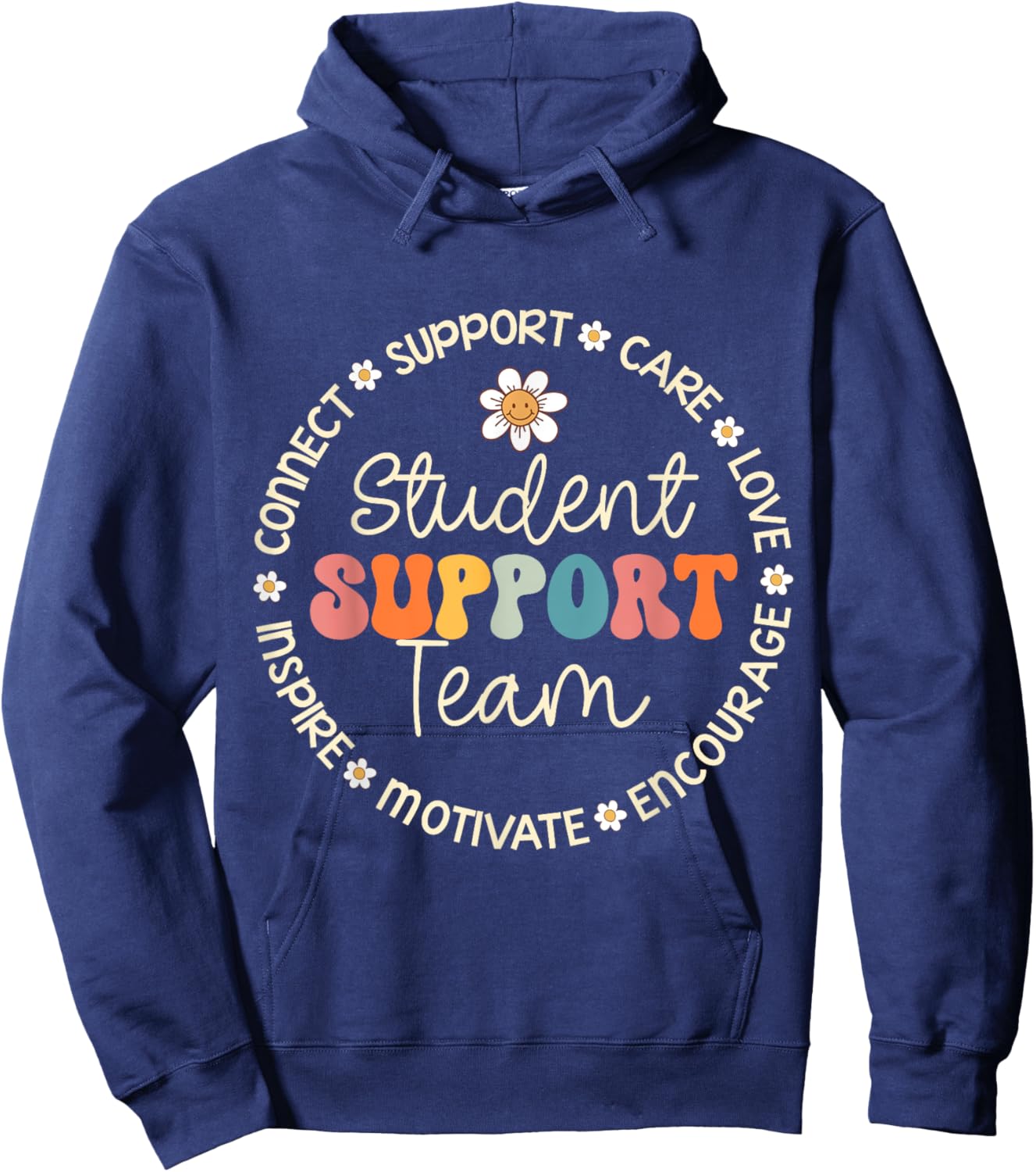 Student Support Team Appreciation Week Back to School Hoodie - Hoodie | Navy