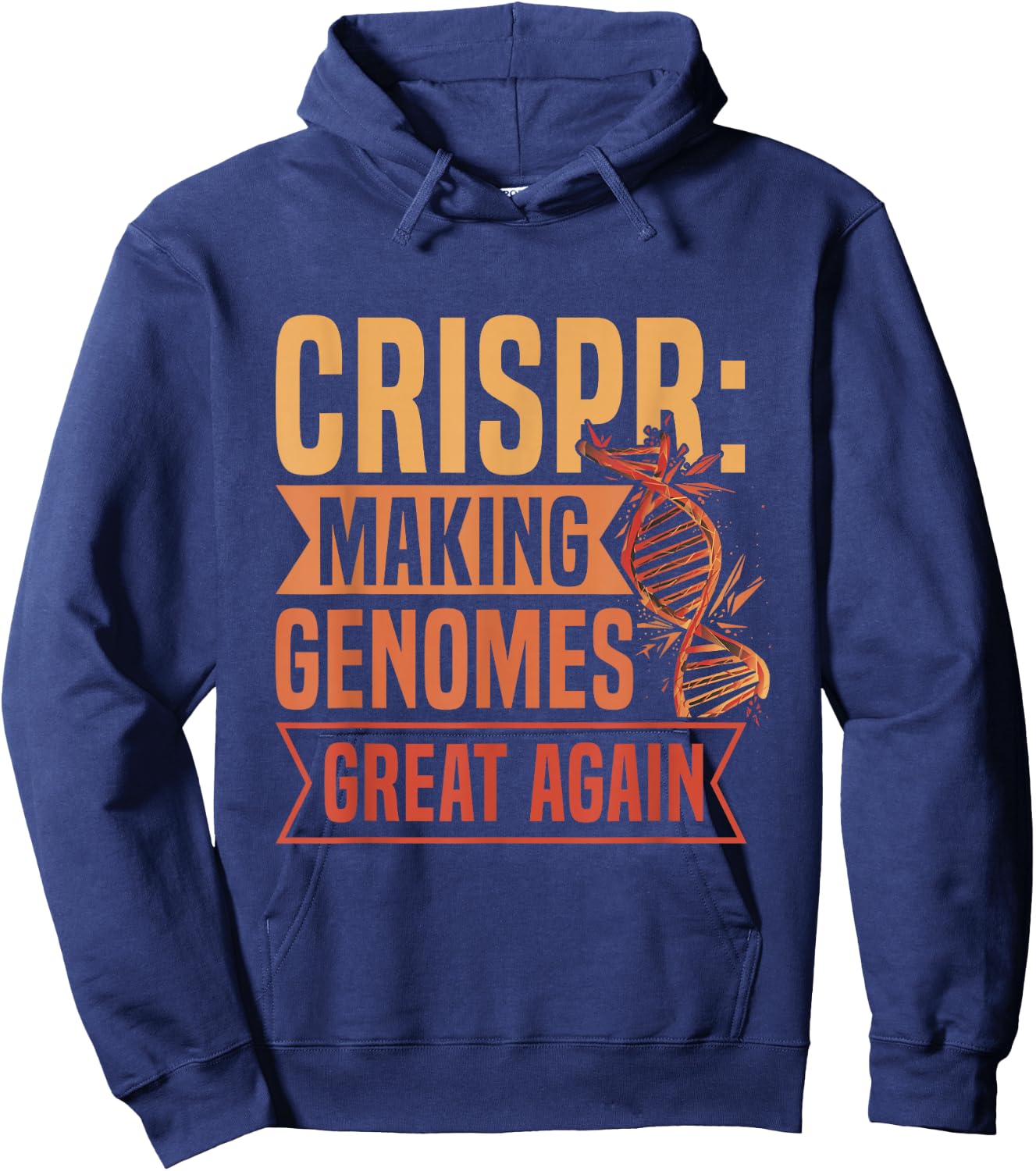 Genetic Engineering Crispr Design for a Crispr supporter Hoodie - Hoodie | Navy