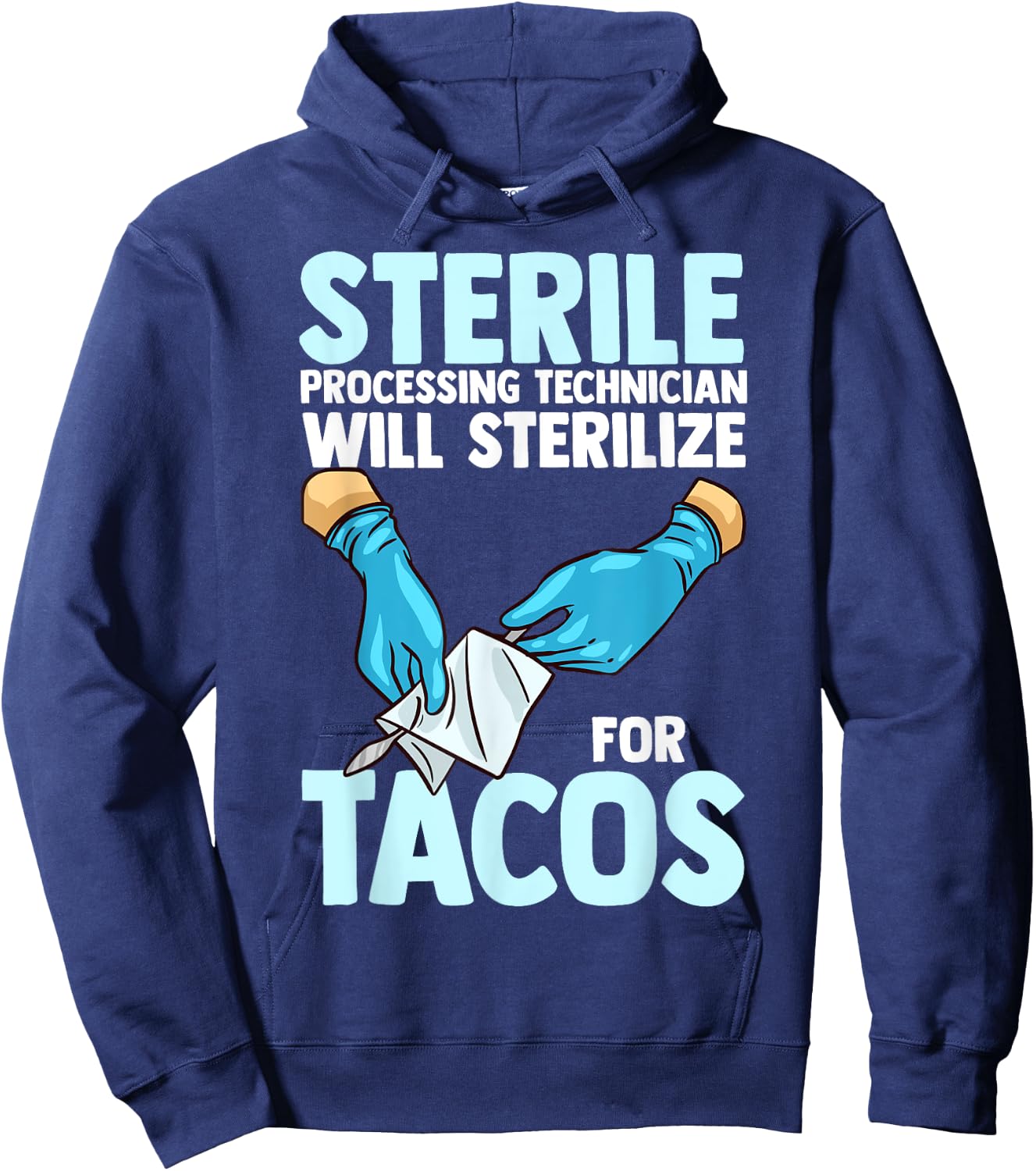 Sterile Processing Technician Instruments Tech Certification Hoodie - Hoodie | Navy