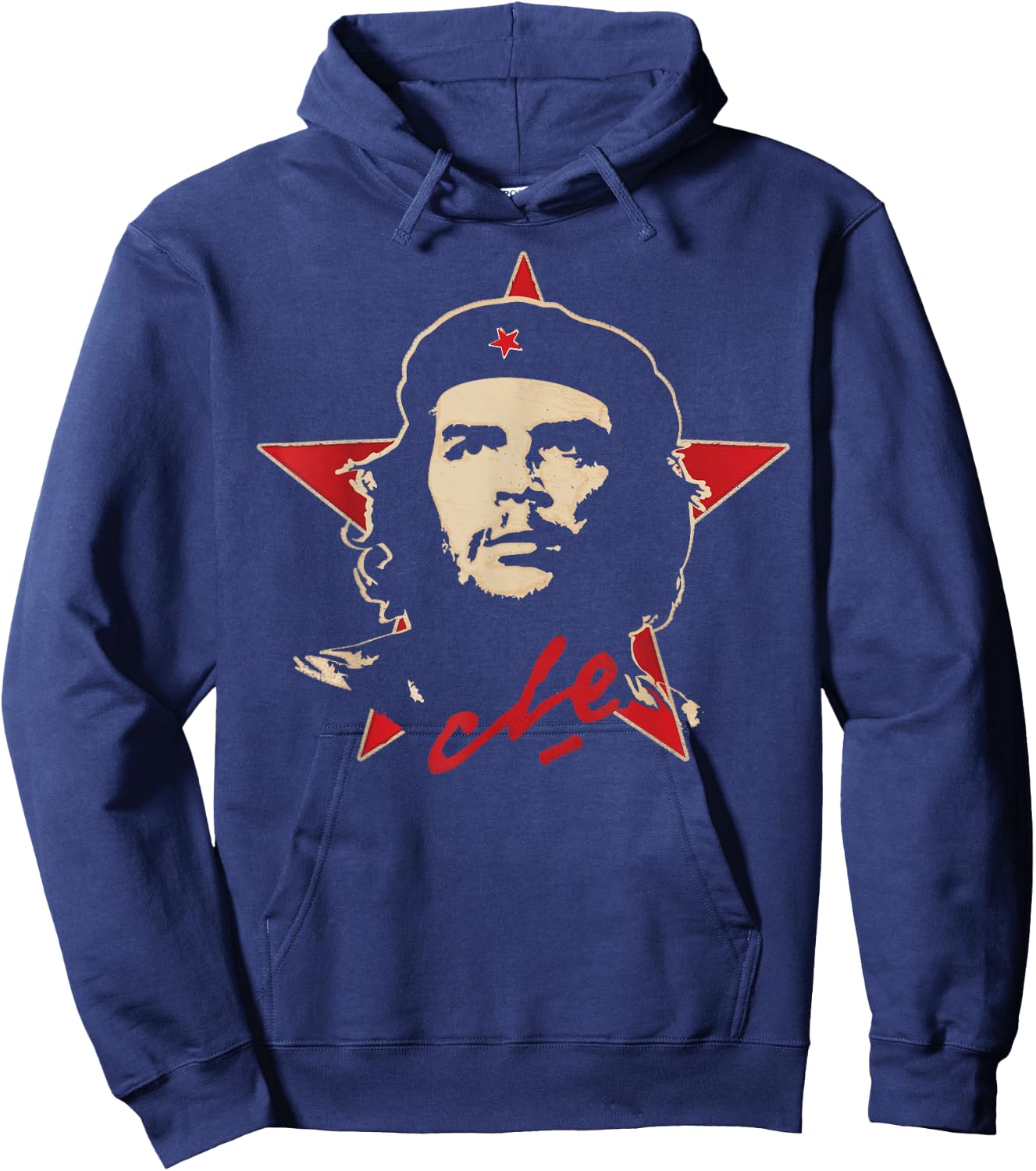 Che Guevara Shirt Revolution Rebel Cuban El Che Cuba Hero Hoodie - Hoodie | Navy
