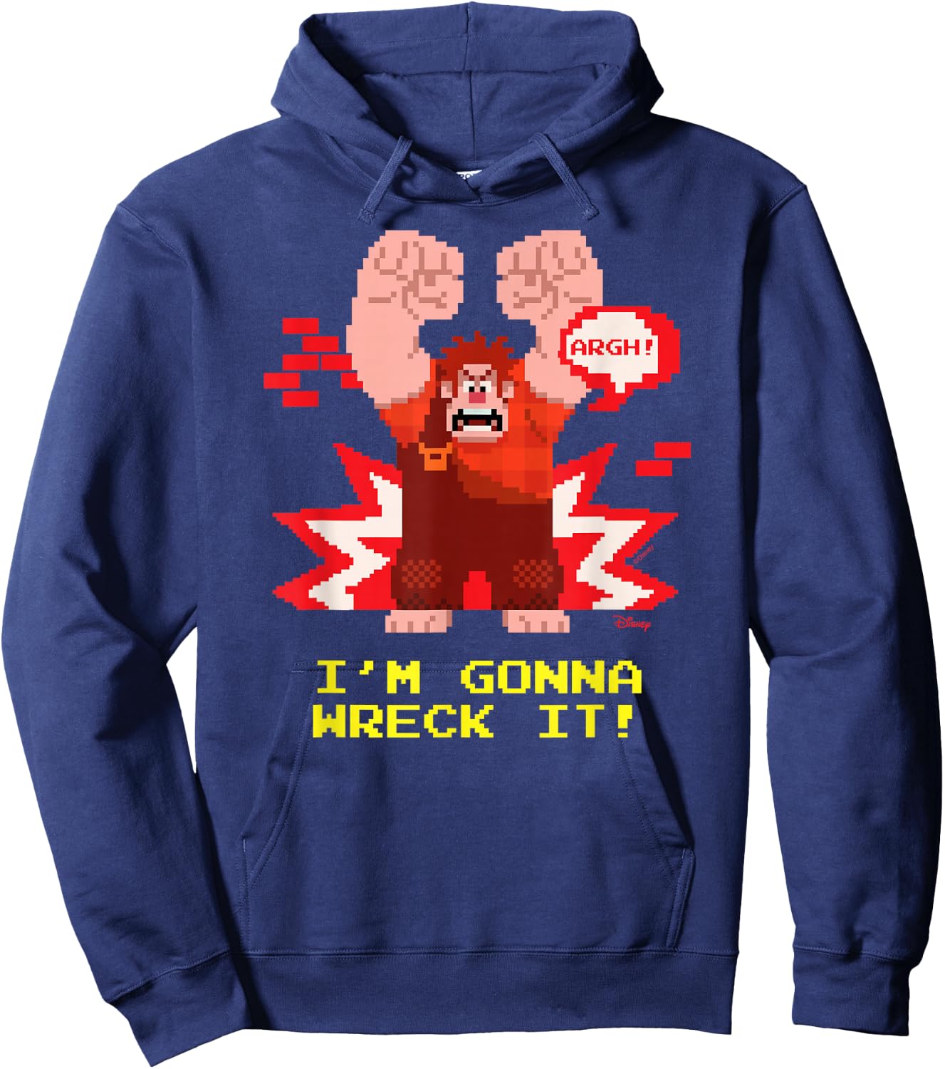 Wreck It Ralph - Gonna Wreck It Hoodie - Hoodie | Navy