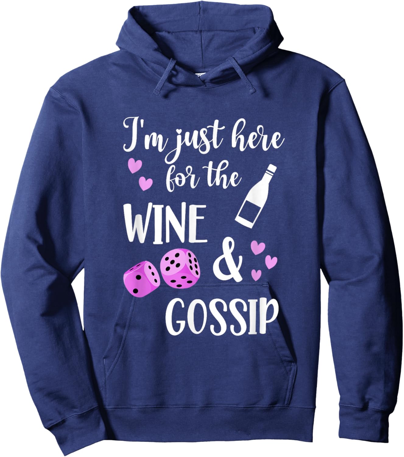 Bunco Game Night Hoodie - Hoodie | Navy