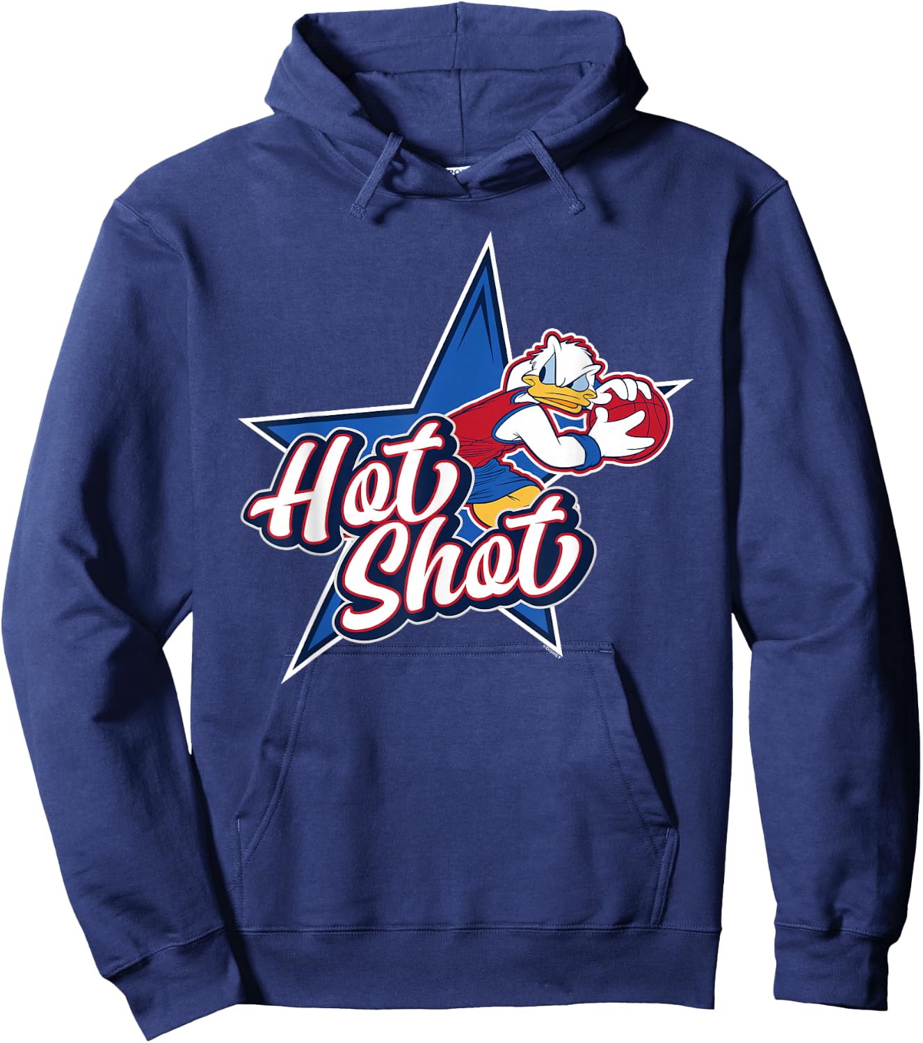 Disney Donald Duck Sports Basketball Star Hot Shot Hoodie - Hoodie | Navy
