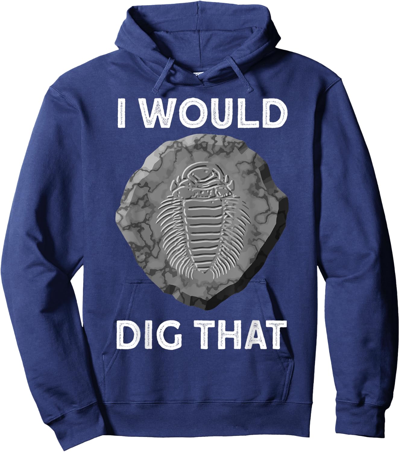 Trilobite Fossil fossil hunting Hoodie - Hoodie | Navy