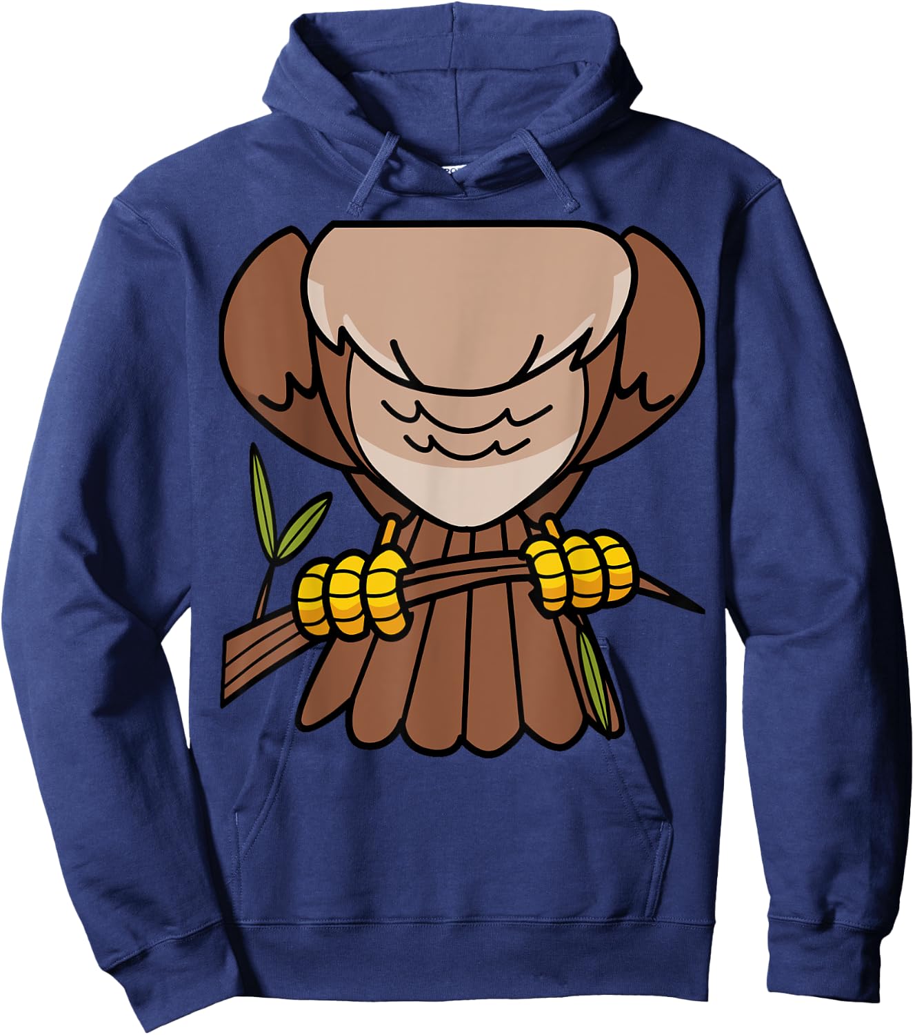 Funny Headless Owl Halloween Night Bird Costume Easy Outfit Hoodie - Hoodie | Navy