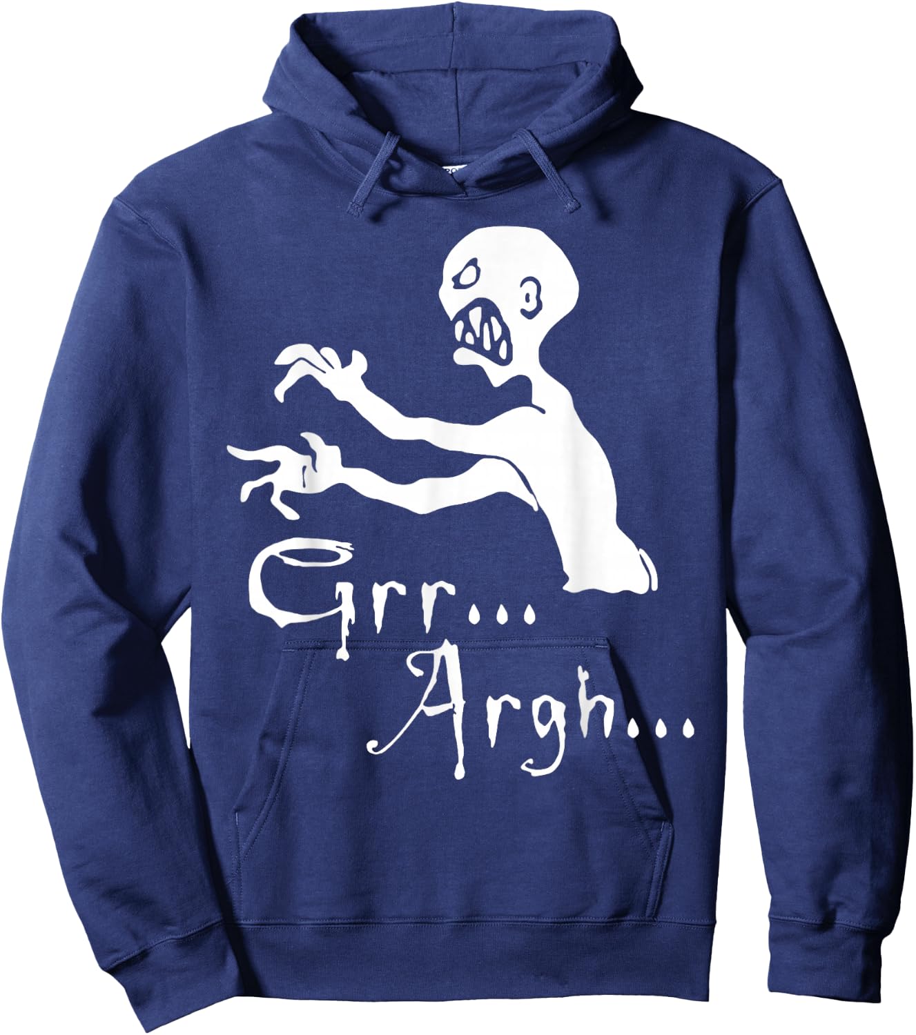 Zombie grr argh Hoodie - Hoodie | Navy