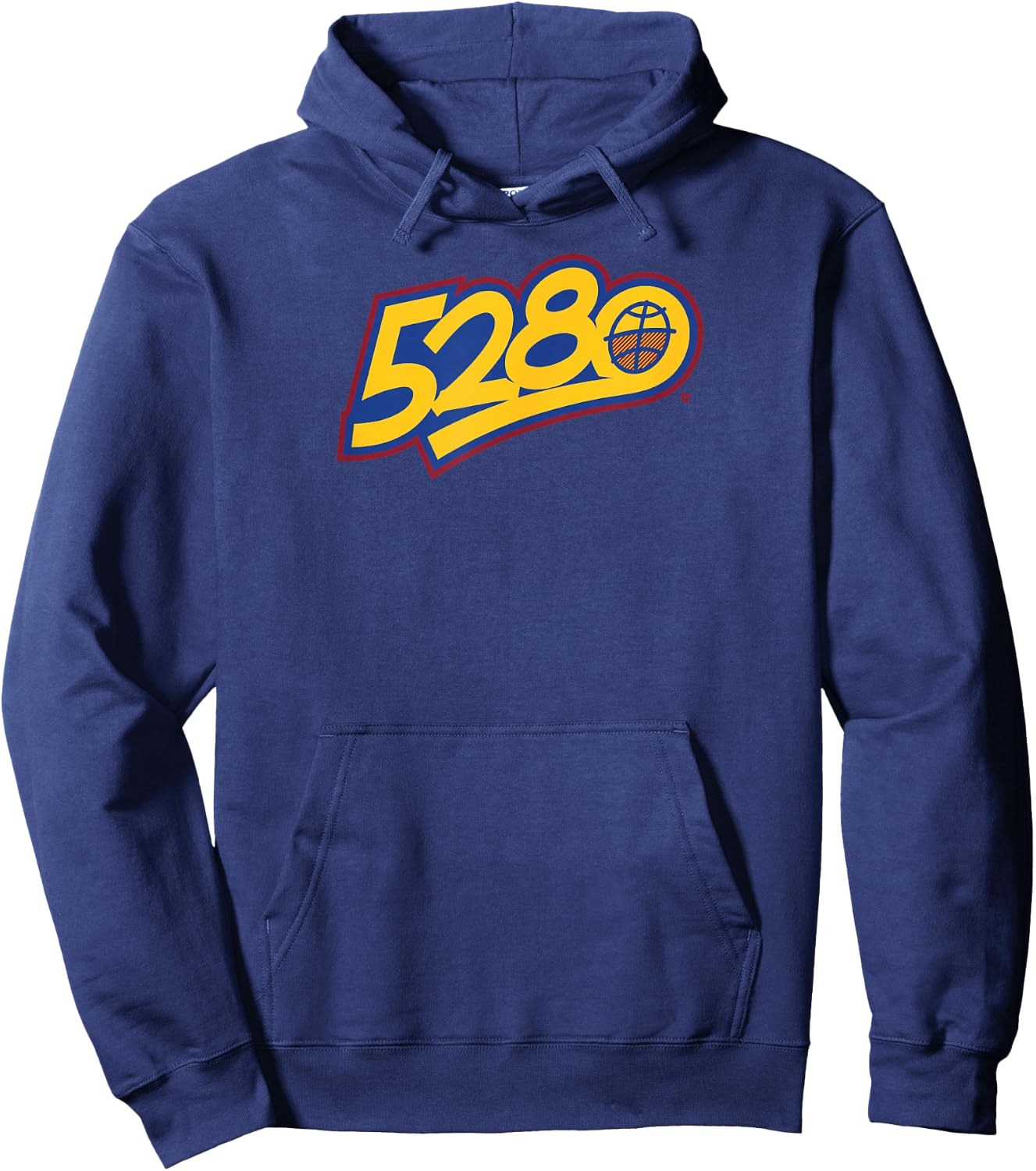 5280 - Denver Basketball Hoodie - Hoodie | Navy