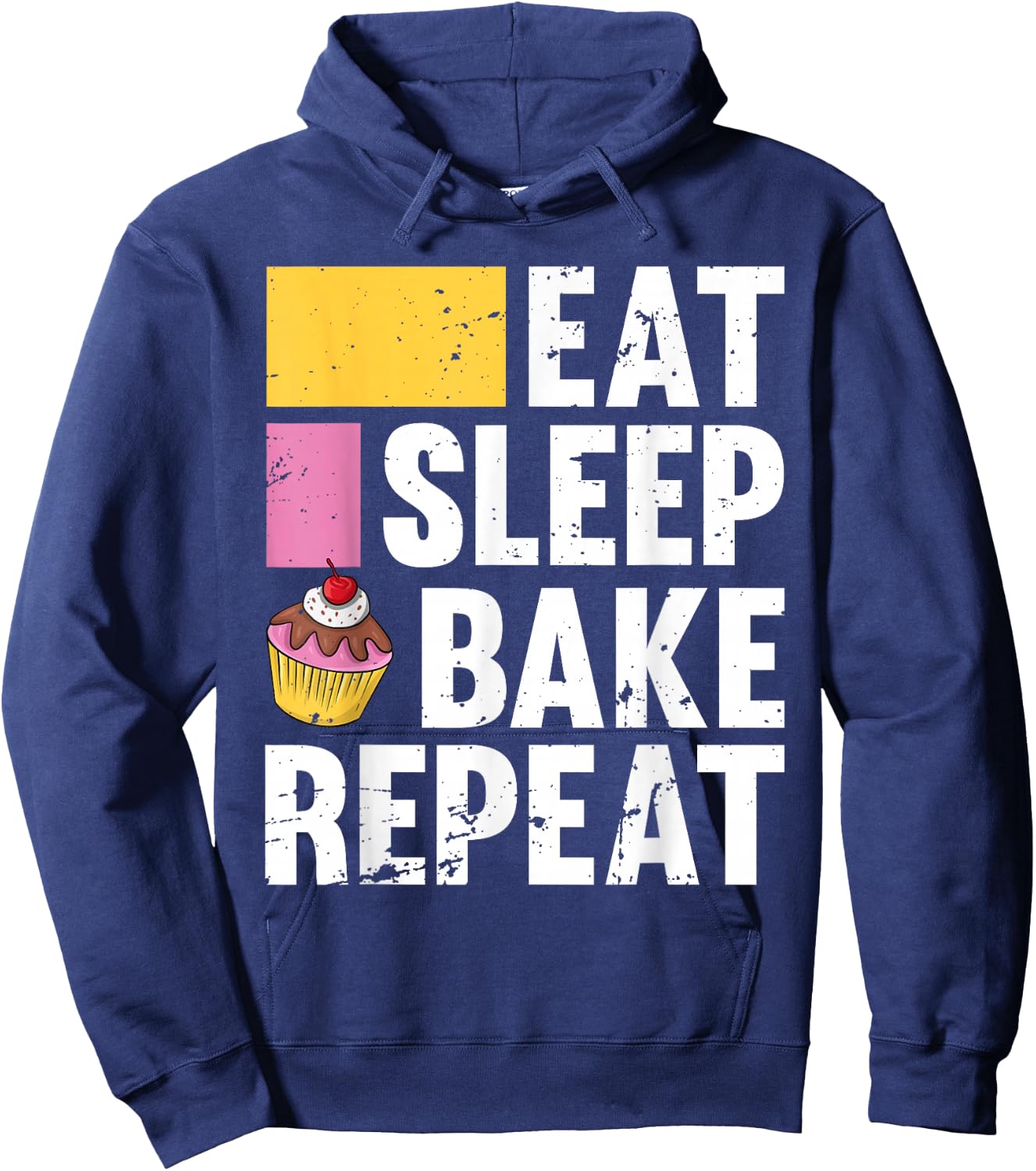 Funny Cupcake Design Women Baking Bake Cookie Baker Hoodie - Hoodie | Navy