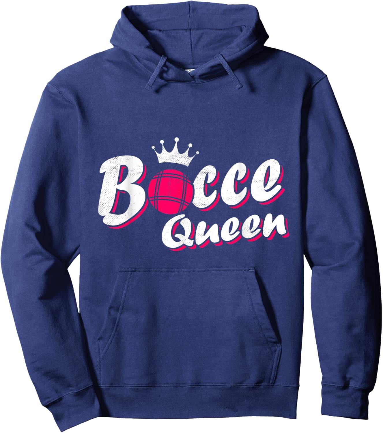 Bocce Queen Bocci - Funny Bocce Ball Hoodie - Hoodie | Navy