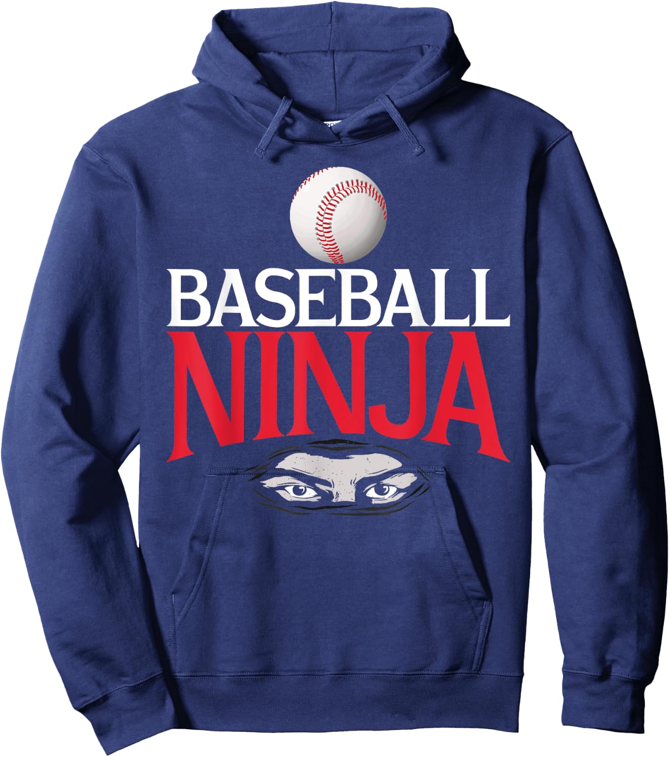 Baseball Ninja Hoodie - Hoodie | Navy