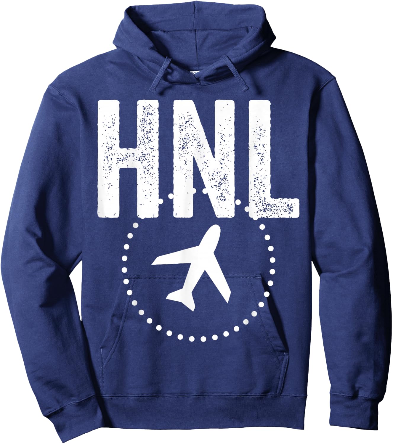 Hnl Honolulu Airport Code Baggage Hawaii Usa Airplane Hoodie - Hoodie | Navy