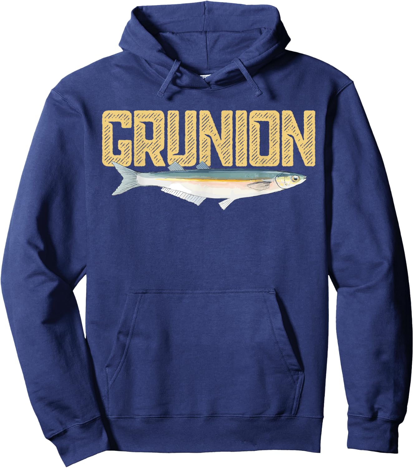 Grunion Fish Hoodie - Hoodie | Navy