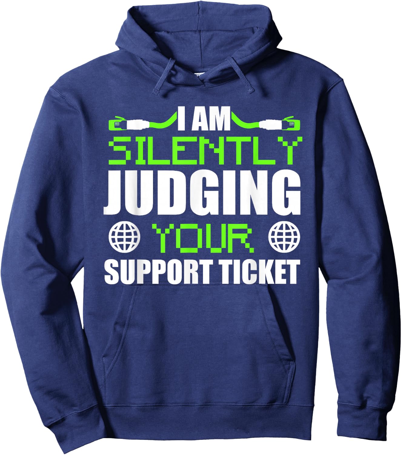 Funny Network Administrator Tech Support Sysadmin Hoodie - Hoodie | Navy