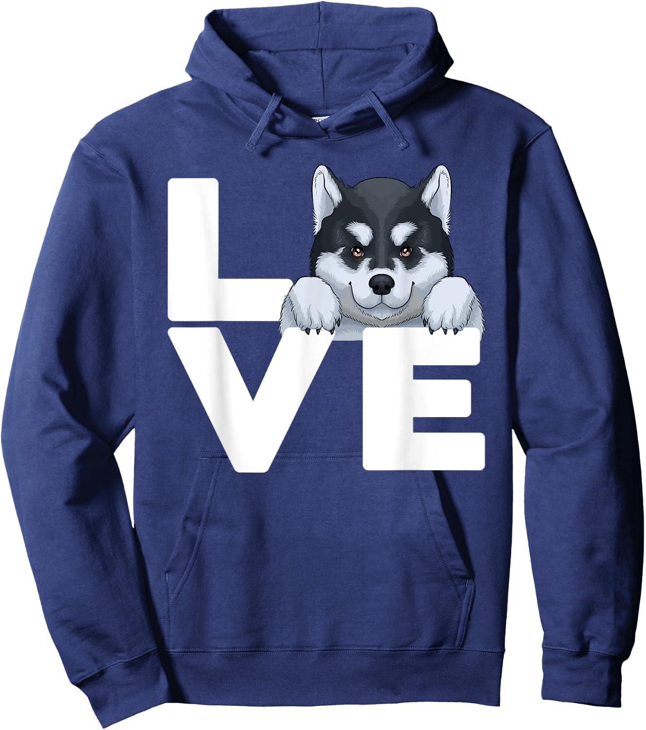 Best Siberian Husky Women Huskies Dog Owner Lover Hoodie - Hoodie | Navy