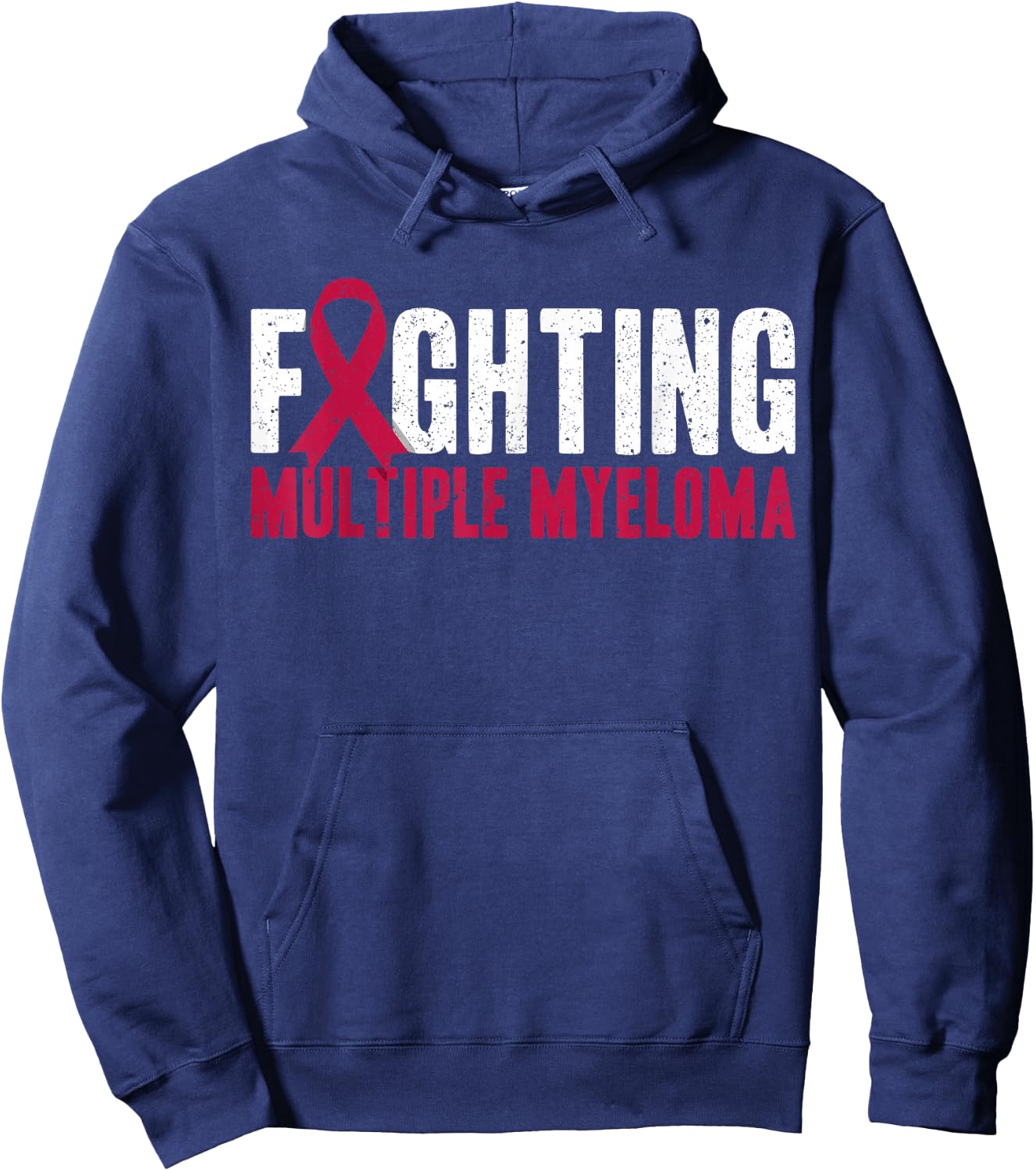 Awareness Fighting Multiple Myeloma Support Hoodie - Hoodie | Navy