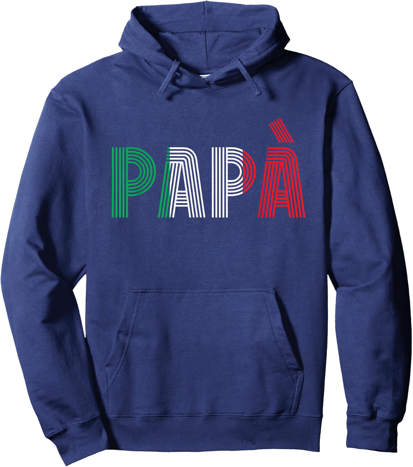 Dad Italian Family Culture Italy Country Papà Hoodie - Hoodie | Navy