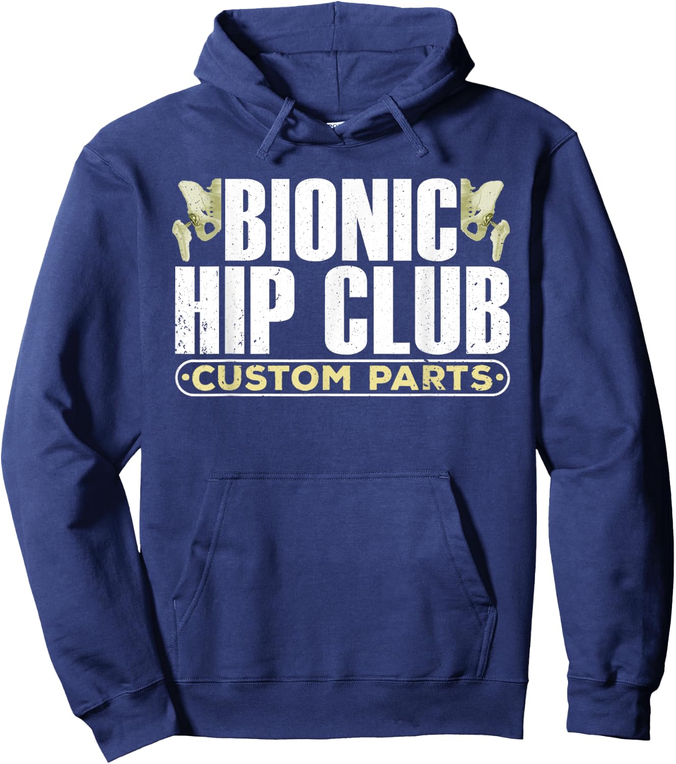 Funny Hip Surgery Art Women Hip Replacement Recovery Hoodie - Hoodie | Navy