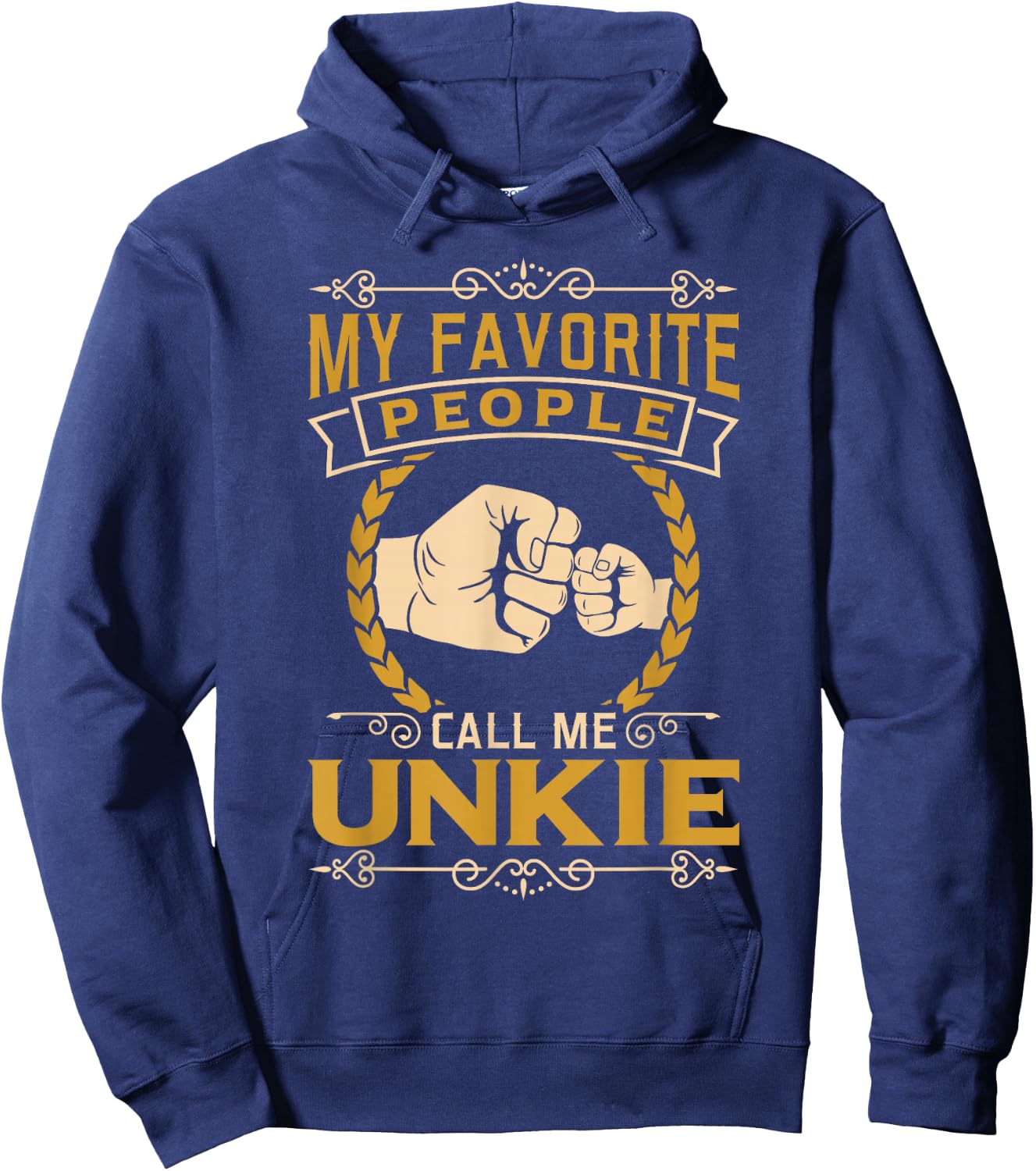 and Unkie Hoodie - Hoodie | Navy