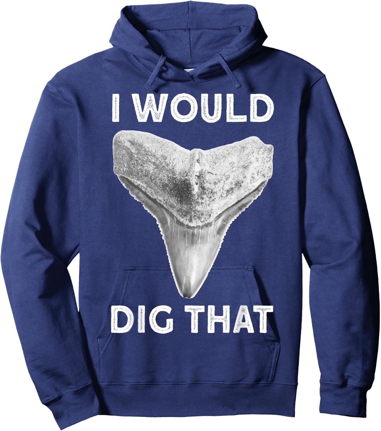 I would dig that Shark tooth Fossil hunter Hoodie - Hoodie | Navy