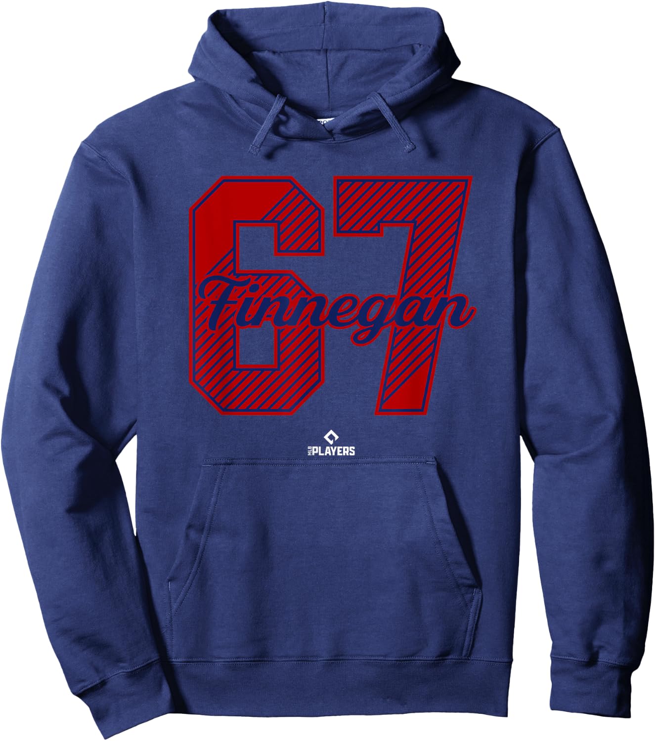 Kyle Finnegan 67 Washington MLBPA Hoodie - Hoodie | Navy