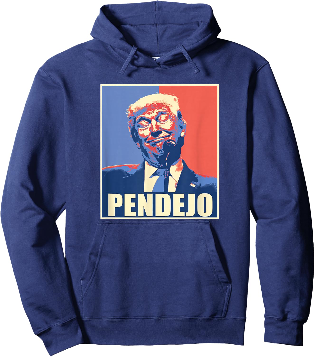 Donald Trump Pendejo Bad for America Hoodie - Hoodie | Navy