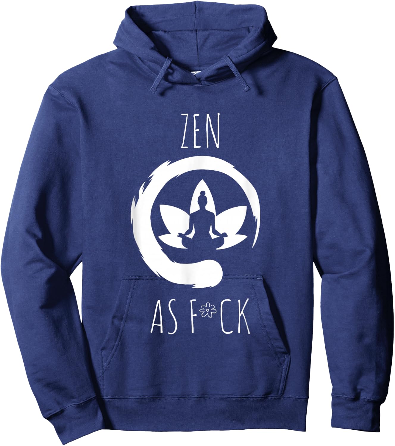 ZEN As FCK Hoodie - Hoodie | Navy