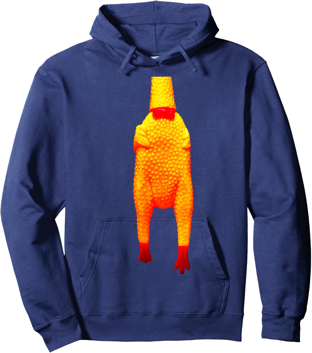 Rubber Chicken Costume For Kids Women Adult Spirit Animal Hoodie - Hoodie | Navy