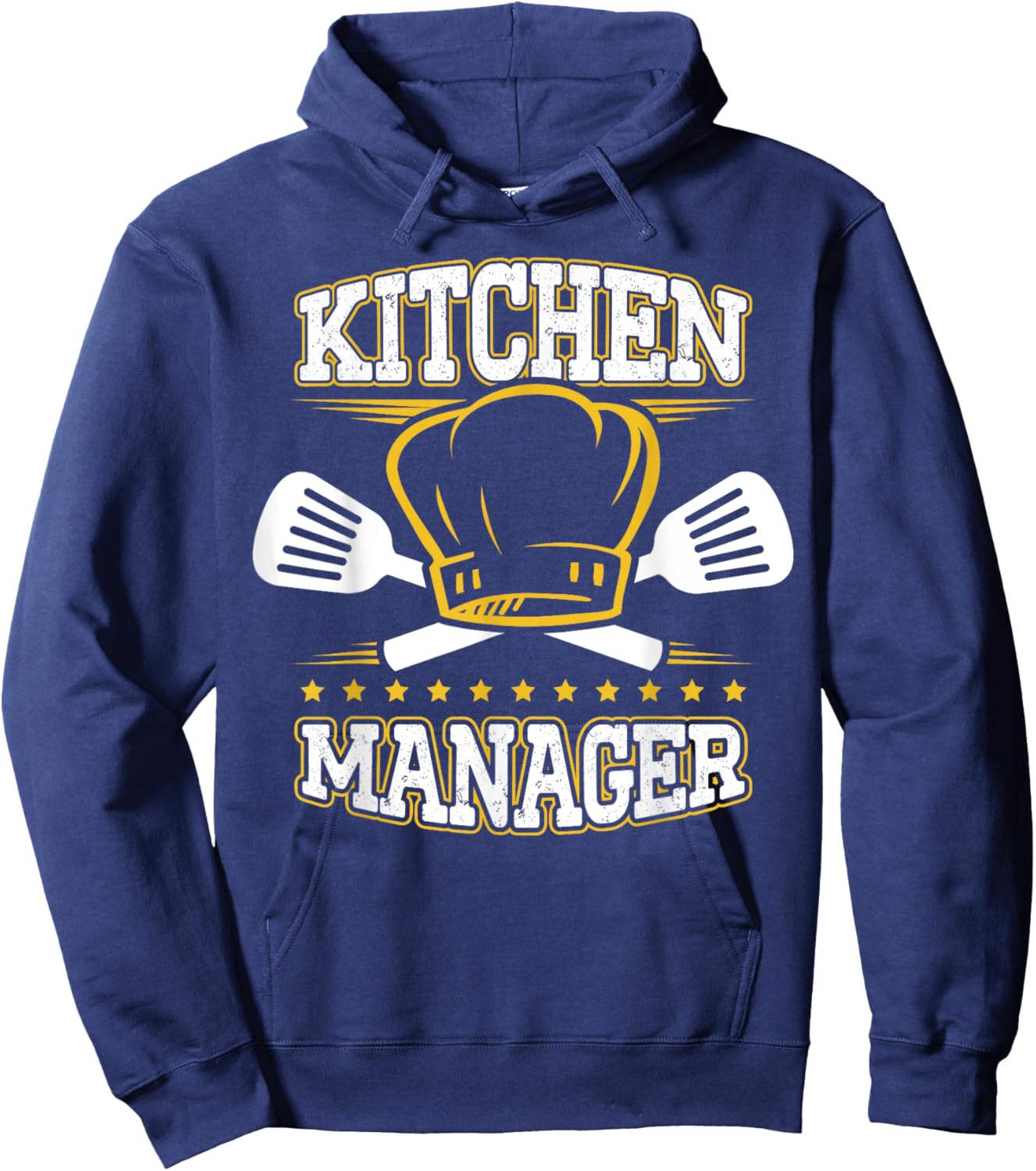 Kitchen Manager School Cafeteria Lunch Lady Chef Hoodie - Hoodie | Navy