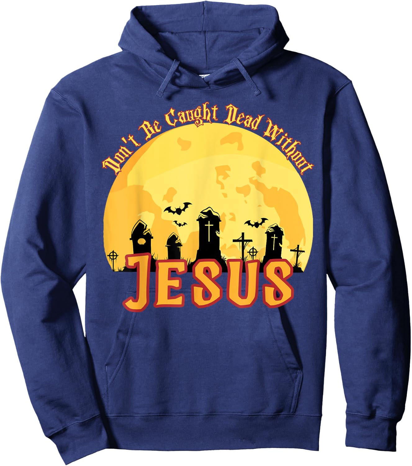 Funny Christian Halloween Hoodie - Hoodie | Navy